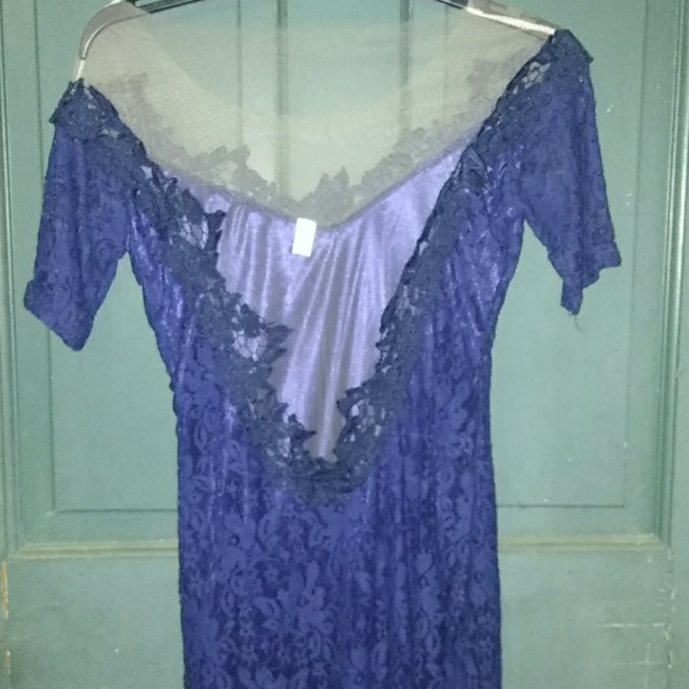 Sexy navy blue mini dress(Nwot) make an offer 🤗